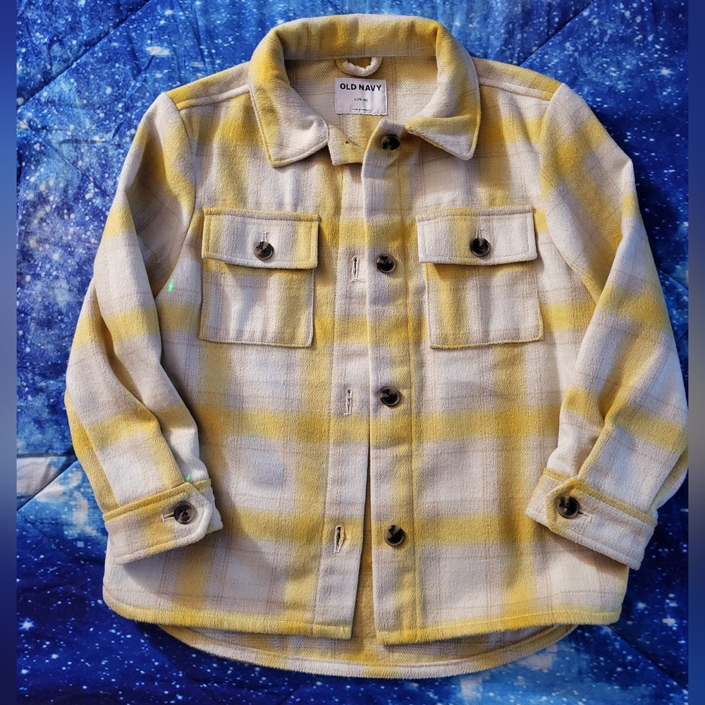 Old Navy Girls Flannel Jacket